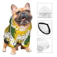 thumbnail image 4 of Uemuo Sunflowers for Winter Dog Hoodie Sweatshirts with Pockets Warm Dog Clothes for Small Dogs Chihuahua-Large, 4 of 8