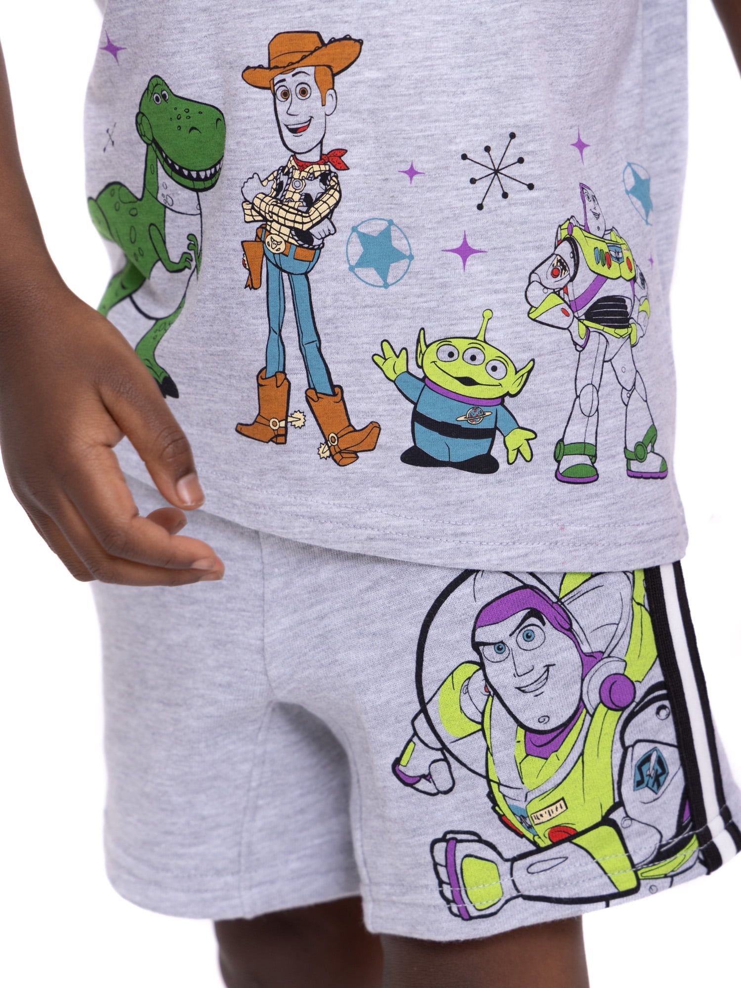 Disney Pixar Toy Story Toddler Boys Short Sleeve T-Shirt and Shorts Set, 2-Piece, Sizes 12M-5T