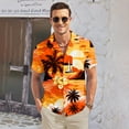 thumbnail image 7 of HAOMEILI Men's Hawaiian Shirt Short Sleeve Floral Button Down Shirts Tropical Holiday Beach Shirts, 7 of 7