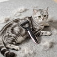 thumbnail image 7 of FEOLGEHLY Double Sided Pet Dematting Brush for Dogs and Cats, Gentle on Coat Deshedding Comb, Removes Loose Hair and Tangles, Lightweight Plastic Grooming Tool for Daily Use, Dual-Sided Brush Pink, 7 of 7