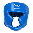thumbnail image 1 of Casco de Boxeo Sunnimix Equipo de Protección Sparring Kickboxing Azul Grande, 1 of 8