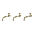 thumbnail image 2 of Youkk Environmental Friendly Sink Compact Universal Fit Easy Installation Single Cold Basin Wall Mounted 03 Gold 3Set, 2 of 6
