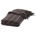 thumbnail image 2 of Safavieh Sloane 50" x 70" Bohemian Cotton Throw, Gray/White, 2 of 4