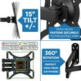 thumbnail image 2 of Mount-It! Full Motion TV Wall Mount Fits 28"-43" TVs, Capacity 55 lbs., 2 of 7