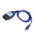 thumbnail image 2 of Cable USB, cable de diagnóstico con CD Cable de diagnóstico azul Cable de diagnóstico Calidad inigualable, 2 of 9
