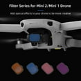 thumbnail image 3 of 1Pc ND4/8/16/32 High Definition Aluminum Alloy Optical Glass Lens Filter Camera Accessory for DJI Mavic Mini 2, 3 of 8