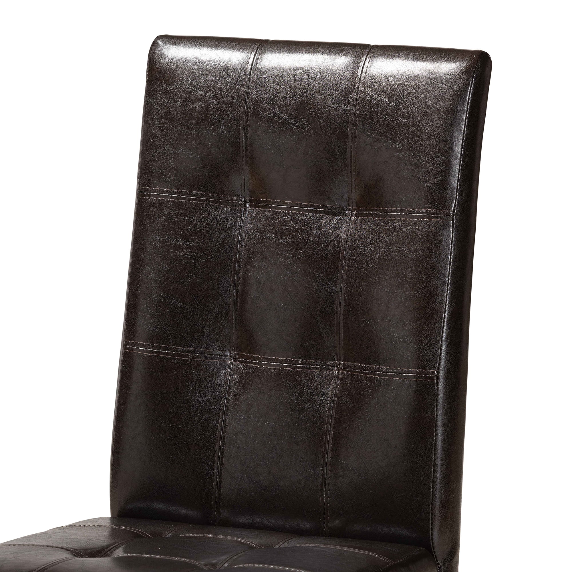 Baxton Studio Marie Modern Dining Set, Espresso Brown
