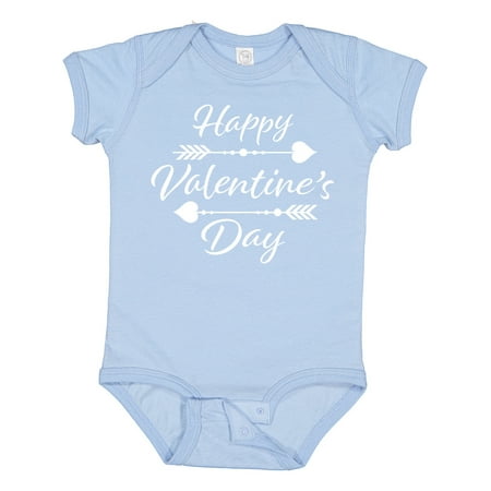 

Inktastic Happy Valentines Day with Arrows Gift Baby Boy or Baby Girl Bodysuit