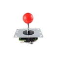thumbnail image 1 of Injueey Rocker Arcade Accesorios Máquinas expendedoras Juegos Función Palanca Controlador Joystick Operación Zero Delay Ball Top Videojuegos y accesorios Rojo, 1 of 6