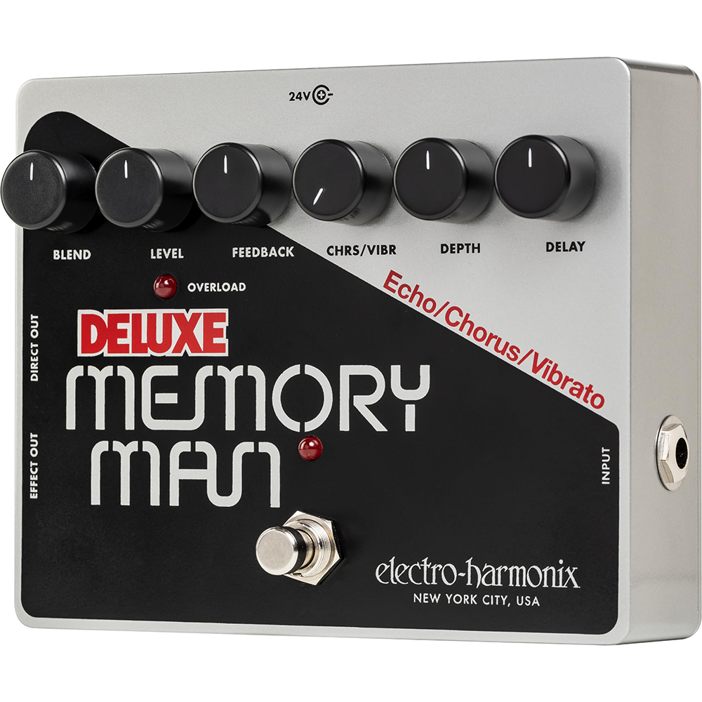 Electro-Harmonix Deluxe Memory Man XO Analog Delay Chorus Vibrato Pedal