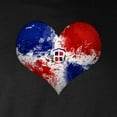 thumbnail image 3 of CafePress - Dominican Heart Long Sleeve Dark T Shirt - Long Sleeve Dark T-Shirt, 3 of 4