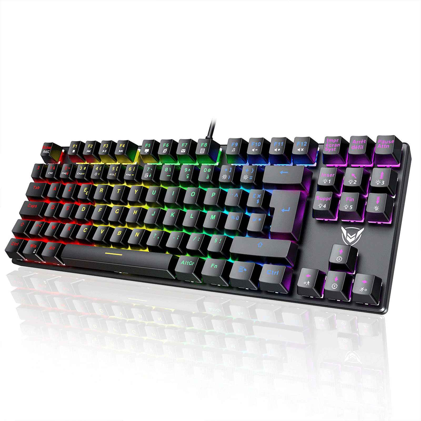Techinal 1pc New Keycap Personality Design Rgb Transparent Sequins Cherry Profile R4 Keycap Gaming Keyboard Custom Resin Keycaps Walmart Com