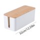 thumbnail image 5 of Caja De Almacenamiento La caja de almacenamiento de cables oculta la caja de almacenamiento del cable del cargador de la regleta de alimentación para el uso en el hogar de la oficina Likrtyny Para estrenar, 5 of 8