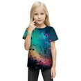 thumbnail image 4 of ZRBYWB Toddler Girl Clothes Toddler Girls Tshirts Butterflies Print Trendy Kid Funny Youth Top Fashion Top, 4 of 4
