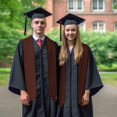 thumbnail image 7 of Haiem Brown Pattern Graduation Stole 2024 | Premium Satin Sash for Graduation Ceremony, 7 of 7