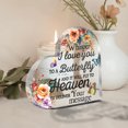 thumbnail image 3 of Heart Shaped Acrylic Memorial Decoration 3.9X3.9 Inch Keepsake Ornament for Lost Mother or Loved One Sentimental Bereavement Tabletop Decor Sign Sympathy Gift for Grieving Families, 3 of 5