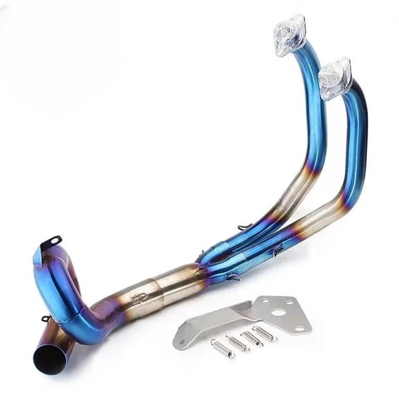 Motorcycle Exhaust Tube Full System Header Link Front Pipe For Yamaha YZF MT07 FZ07 FZ-07 MT-07 XSR700 2014-2023