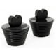 thumbnail image 1 of 2 uds tapón de bañera Universal tapón de bañera desagües de lavabo tapón de desagüe para bañera tapón negro, 1 of 5