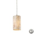 thumbnail image 1 of ELK 101471-LA, Piedra Mini Cylinder Pendant, 1 Light, Satin Nickel, 1 of 2