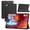 Black, variant on 【RUIXH】For AE EZO C10 / C10BK 10.1Inch protective case AEE ZO Android 14 Tablet Case PU Material Scratch-resistant Tri-fold Stand Function Magnetic Thin light and portable Tri-fold