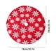 thumbnail image 3 of Hot6sl Ofertas Del Día Falda para Árbol de Navidad con Estampado de Nieve de Terciopelo Rojo para Fiesta de Fiesta con El Mismo Diseño para Mujer, 3 of 7