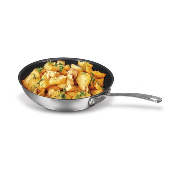 Cuisinart 10” Advantage Pro Non-Stick Stainless-Steel Skillet, Cuisinart 10” Advantage Pro Non-Stick Skillet
