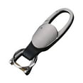 thumbnail image 1 of EGNMCR Keychains Car Key Ring High Grade Metal Waist Key Ring Horseshoe Ring Key buckle, 1 of 8