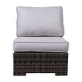 thumbnail image 5 of Living Source International LSI 8 Piece Sectional Seating Group With Cushions Brown, 5 of 5