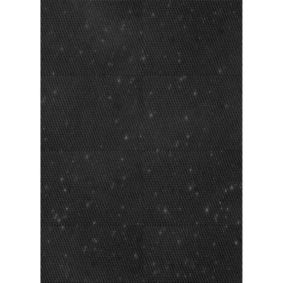 Ahgly Company Machine Washable Indoor Rectangle Transitional Night Black Area Rugs, 5' x 8'