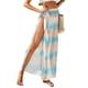 thumbnail image 3 of Txlixc Mujeres Bikini Cubrir Ups Color sólido / Impreso Cintura alta Tie Up Beach Wrap Falda Traje de baño Traje de baño Wraps Txlixc  Estilo de ocio, 3 of 5