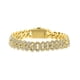 thumbnail image 1 of JeenMata Pulsera de eslabones cubanos amarillos para hombre - Joyería de lujo, 1 of 6