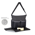 thumbnail image 5 of Baby Boom Ellis Unisex Tote Diaper Bag - Grey, 5 of 9