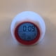 thumbnail image 4 of Reloj despertador redondo colorido con calendario y bola, lámpara de noche, despertador para mesita de noche, reloj despertador para niños, no incluye pilas., 4 of 5