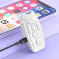 thumbnail image 1 of Universal Rechargeable Bluetooth Selfie Camera Stick Shutter Release Button Self-Timer Wireless Remote Control WHITE, 1 of 8