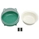 thumbnail image 3 of Cuencos elevados de cerámica para comida para gatos, cuencos inclinados para evitar derrames, con soporte para gatitos y gatos, 3 of 8