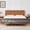 Gray, variant on Vumece 14 Inch King Size Mattress in a Box, Luxurious Hybrid Mattress with Pressure Relieving Memory Foam and Individual Pocket Innerspring Coils for Balanced Feel, CertiPUR-US Certified