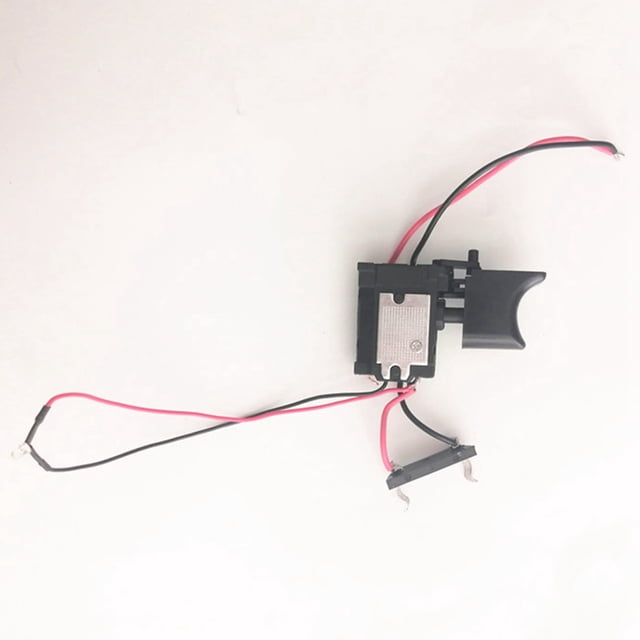 2X 7.2V- 24V Drill Speed Controller Drill Switch Lithium Battery Cordless Drill Speed Control Trigger Switch with Light