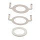 thumbnail image 4 of 2pcs E27 Lámpara de zócalo Adaptador de silla de silla de silla para la base roscada Fácilmente Instalar Gris, 4 of 8