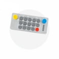 thumbnail image 4 of Pocket Music Keyboard Mini Portable Electronic Organ 1500mah Midi Piano Toy Children Gift, 4 of 5