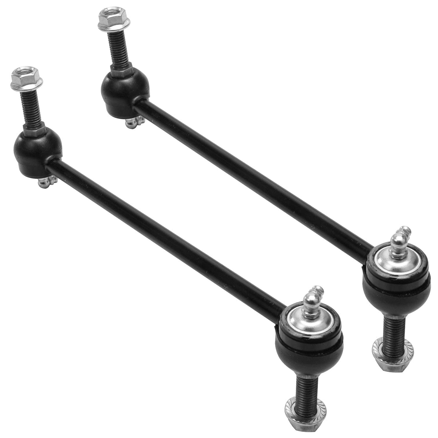 Detroit Axle - Front Lower Control Arms for 2005-2010 Ford Mustang 2006 2007 2008 2009, 2 Lower Control Arms w/Ball Joints, 4 Inner & Outer Tie Rods, 2 Sway Bars Replacement