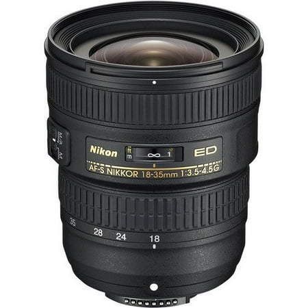 Nikon AF-S FX NIKKOR 18-35mm f/3.5-4.5G ED Zoom Lens with Auto Focus for Nikon DSLR Cameras International Version (No