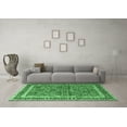 thumbnail image 3 of Ahgly Company Indoor Rectangle Persian Emerald Green Traditional Area Rugs, 4' x 6', 3 of 4