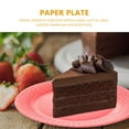 thumbnail image 4 of 50pcs Paper Plate Paper Cake Plates Disposable Colorful for Birthday Party Decor, 4 of 7