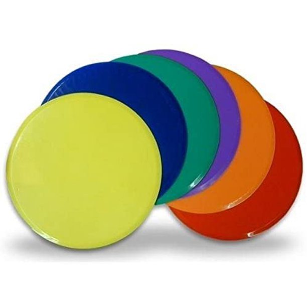 Cannon Sports Poly Spot Floor Markers for Agility Training, Kids