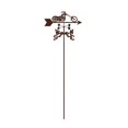 thumbnail image 6 of EZ Vane Chopper Motorcycle Weathervane — Deck Mount, Wind Cups, Antique Copper Finish, Steel with Durable Triple Powder Coating, Handcrafted in USA, 6 of 7
