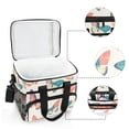 thumbnail image 6 of FORMRS Insulated Cooler Bag 24 Cans Capacity Soft Leakproof Lunch Box with Side Pockets, Colorful Butterflies, 6 of 7