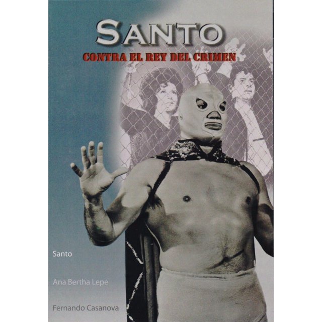 Santo Contra El Rey Del Crimen Pelicula Dvd PELICULAS RODRIGUEZ Santo Contra El Rey Del Crimen Pelicula Dvd