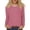 Red, variant on felwors Womens Shirts Fall Oversized Striped - Long Sleeve Cerwneck Loose Fit Tops 2026 Trendy Comfortable Office & Casual Wear (Orange, XL)