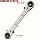 thumbnail image 1 of Refrigeration Ratchet Wrench For For Service Squares Port Valves Tool Reversible Chrome Plateds Heavy Duty Spanner For For Compressor, 1 of 8