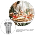 thumbnail image 3 of LOLIPPYY Stainless Steel Tea Strainer Fine Mesh Infuser for Home Use Silver Easy to Clean 2.5 in, 3 of 8